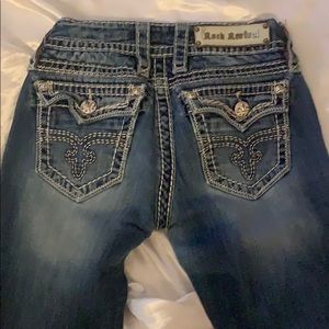 Size 26 boot cut rock revival jeans